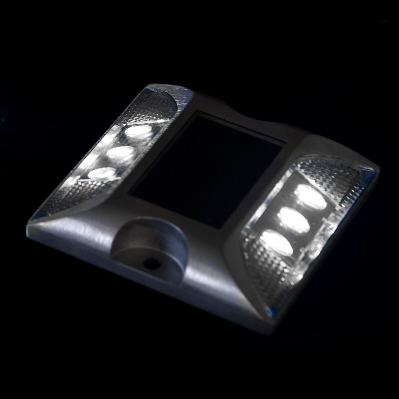 Dockmate Square Solar Dock Lights, 2-Pack, White image number 3